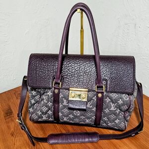 Louis Vuitton Monogram Denim Satchel